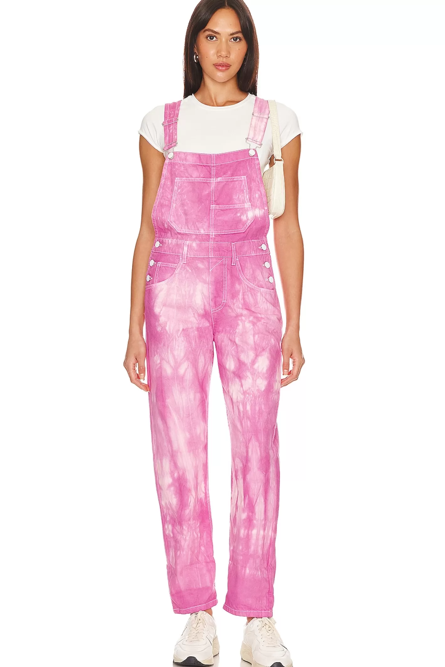 x We The Free Ziggy Denim Overall In Electric Bouquet>Free People Discount