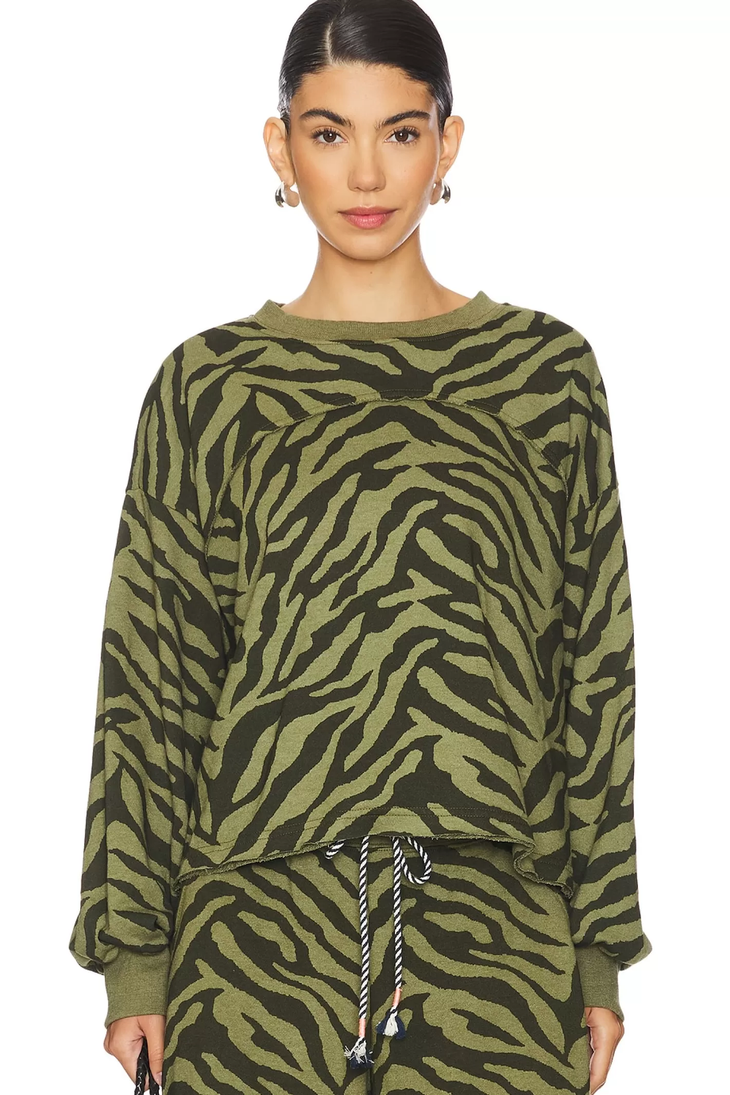 Zebra Femme Sweatshirt>SUNDRY Shop