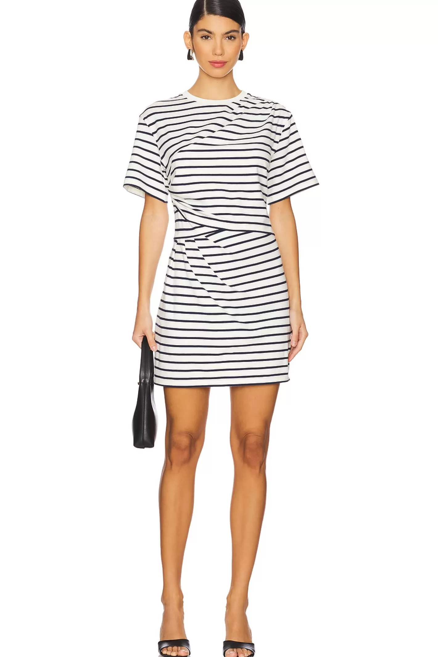 Zeus Short Sleeve Draped T-shirt Dress>SIMKHAI Clearance